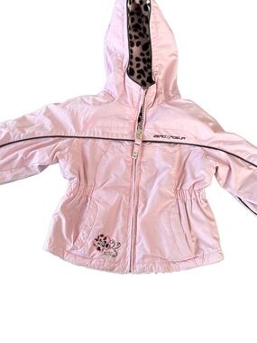 ZeroXposur Girls' Pink Hooded Jacket